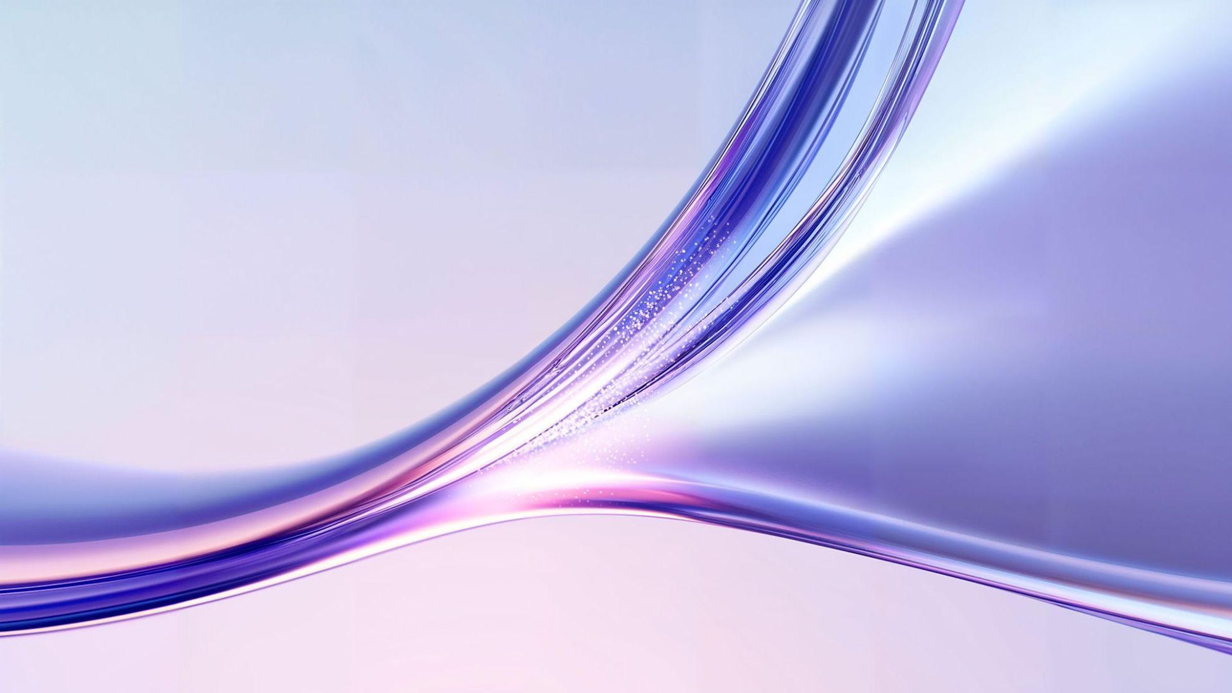 Abstract flowing waves in blue and purple tones representing Sanofi's ESG commitment to sustainable and responsible innovation