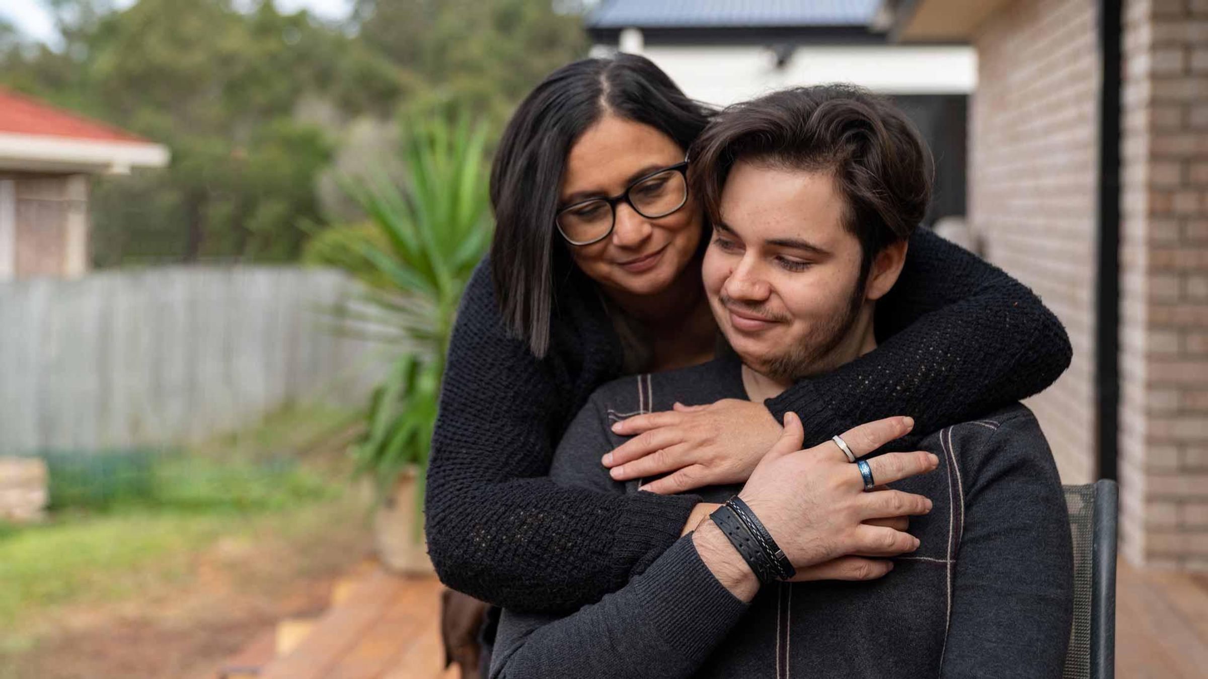 Tanya and her son, Jakob, pertussis (whooping cough), Australia 